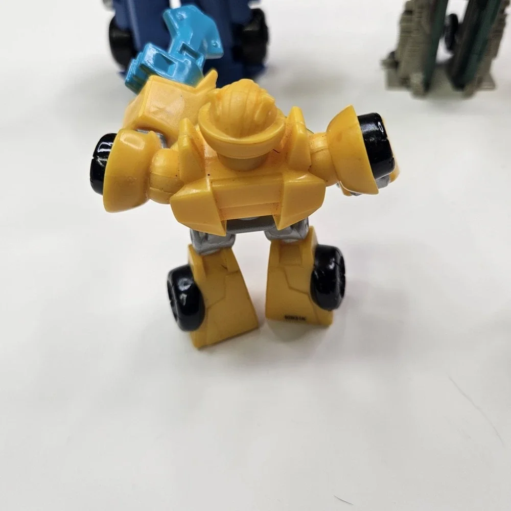 Lot of 5 Transformers Action Figures - Optimus Prime, Bumblebee & More
